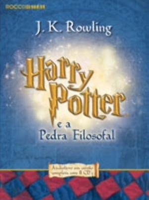 Harry Potter e a Pedra Filosofal  8 CDs