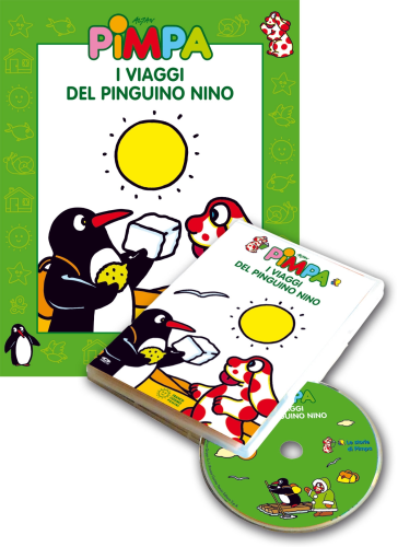 Pimpa e i viaggi del pinguino Nino (libro+DVD)