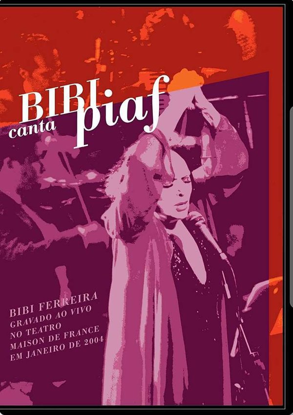 DVD - Bibi Canta Piaf - Ao Vivo