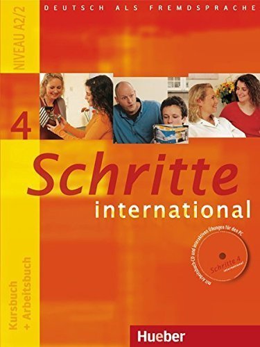 Schritte international 4: Deutsch als Fremdsprache / Kursbuch + Arbeitsbuch mit Audio-CD zum Arbeits