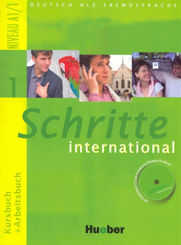 Schritte International 1 Kursbuch + Arbeitsbuch mit Audio-CD