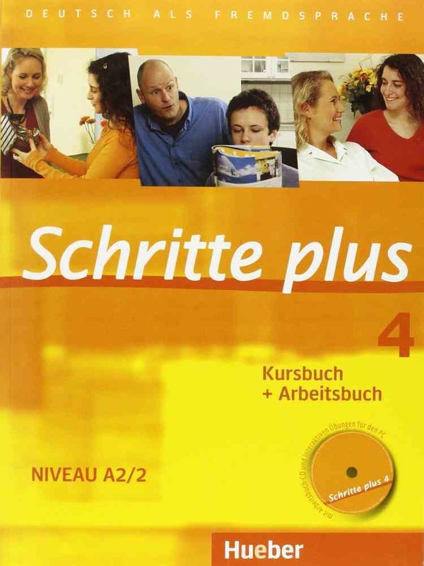 Schritte plus 4 Kursbuch + Arbeitsbuch mit Audio-CD zum Arbeitsbuch