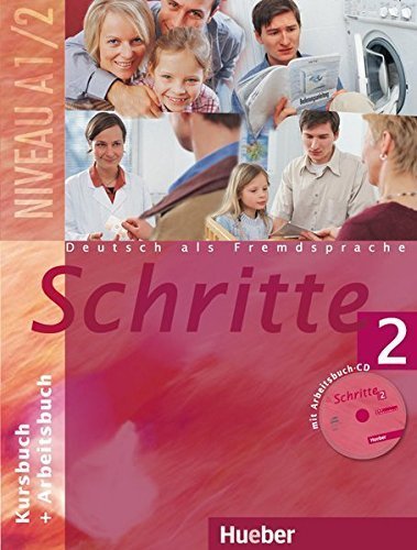 Schritte 2: Deutsch als Fremdsprache / Kursbuch + Arbeitsbuch mit Audio-CD zum Arbeitsbuch