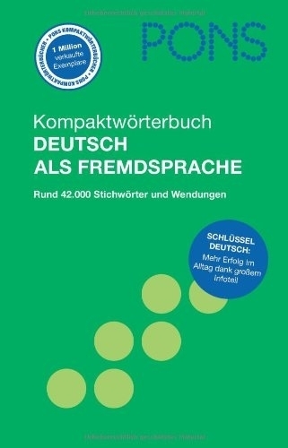 Pons Kompaktwörterbuch Deutsch als Fremdsprache
