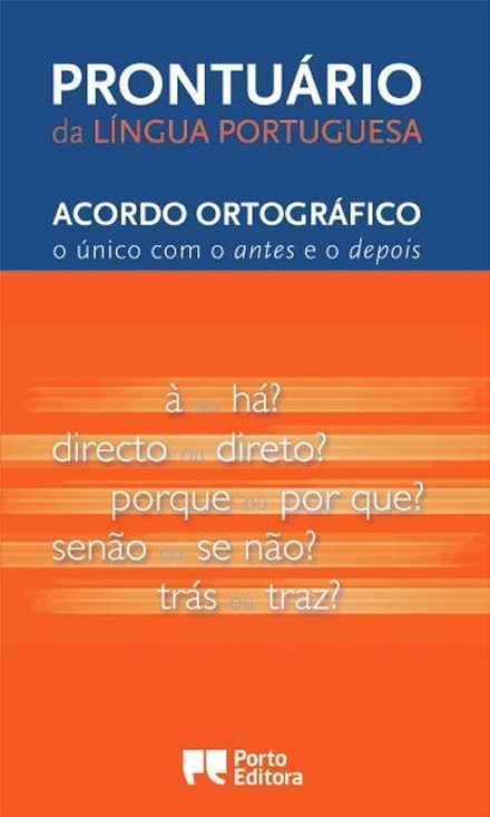 Prontuário da Língua Portuguesa - Acordo Ortográfico
