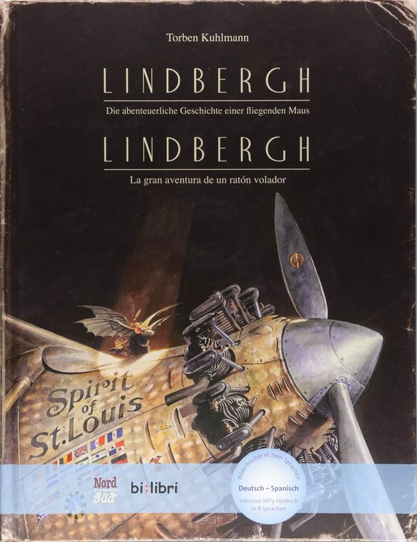 Lindbergh - La gran aventura de un ratón volador Deutsch-Spanisch mit MP3-Hörbuch