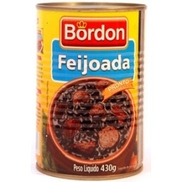 Feijoada à Brasileita Bordon Lata 430g