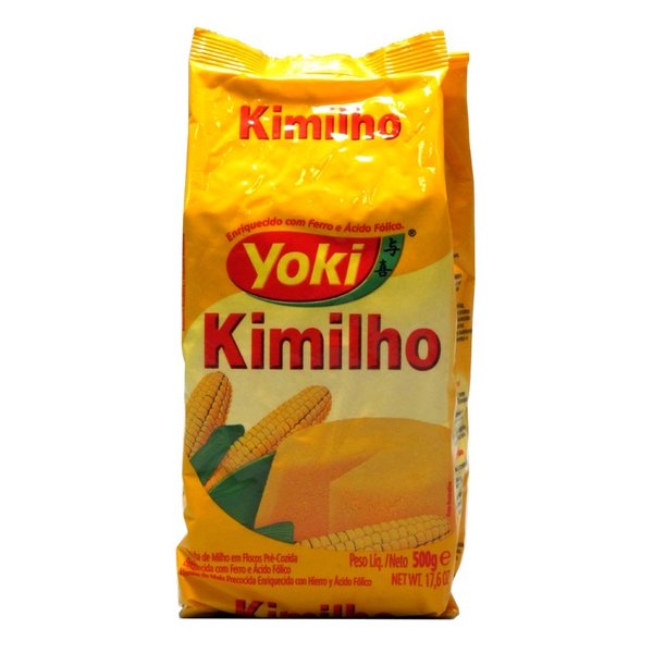 Farinha de Milho em Flocos Kimilho 500g / YOKI Maismehl-Flocken