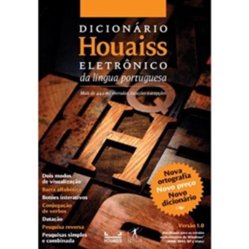 Dicionário Eletrônico Houaiss da Lingua Portuguesa c/ a Nova Ortografia