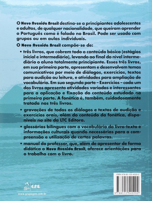 Novo Avenida Brasil 1 - Lehrbuch + Übungsbuch +Audio-CD