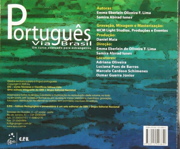 Português via Brasil - 2 CDs (Edição revista e ampliada)