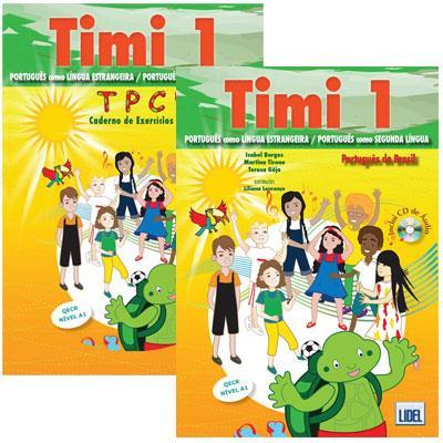 Timi 1 - Pack Livro do Aluno com CD Áudio + Caderno de Exercícios - Português do Brasil