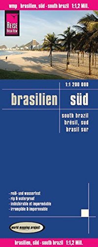 Reise Know-How Landkarte Brasilien, Süd