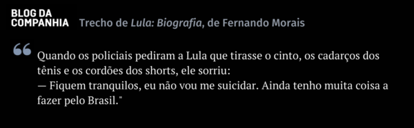 Lula, vol. 1: Biografia
